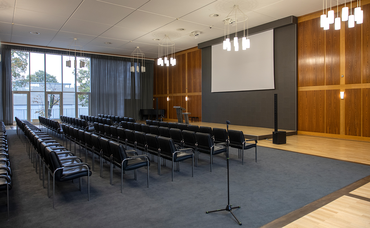 Sitzungssaal der Akademie von Walter Henn, 19** (© Wilfried Dechau)